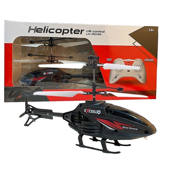 Fjernbetjening Induktion Helikopter Smart Interactive Induction Aircraft Combat Airplane Usb