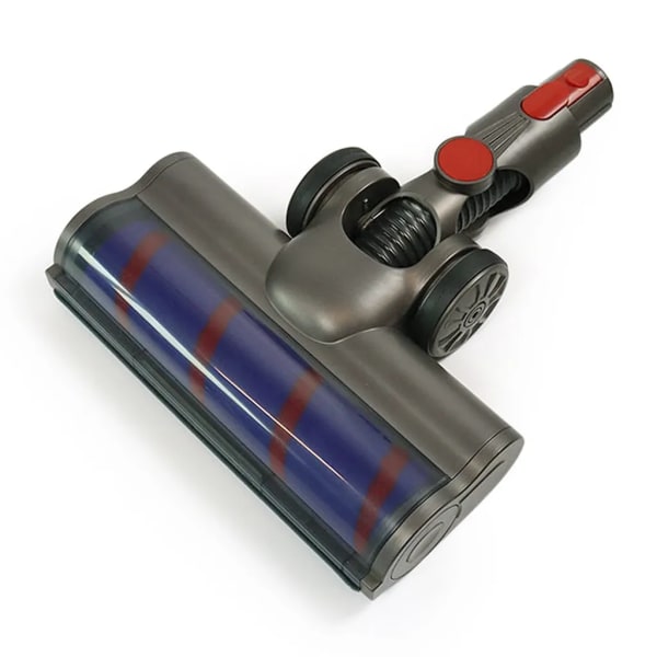 Bristle Roller Brush Hushållsdammsugare Ersättningstillbehör Kolfiber golvborsthuvud Fram LED-lampor för Dyson V7 V8 V10 V11 V15