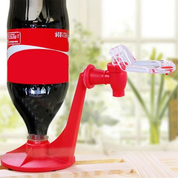 Coke Cola-flasker opp-ned Dispenser Drikkefontener Bryter