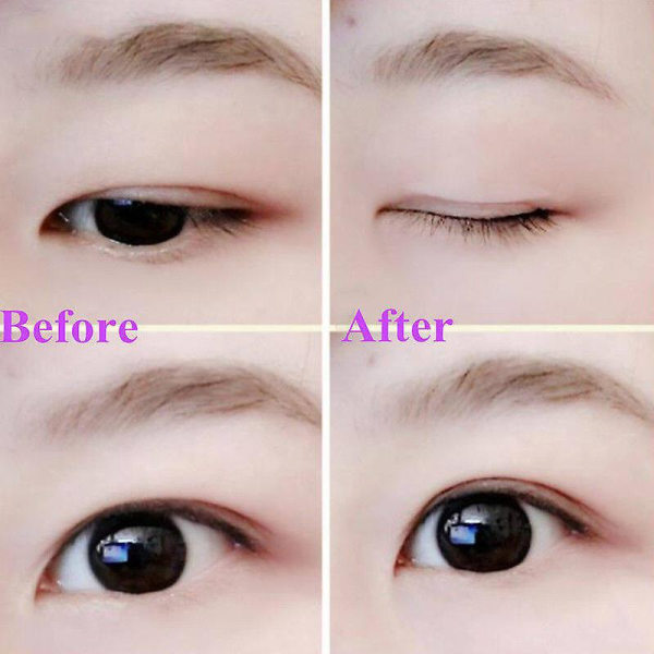 Kapea Mesh Lace Eyeliner Kaksinkertainen silmäluomen tarrateippi tekninen silmäteippi Kauneuskosmetiikka