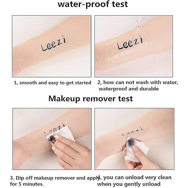 Diamant Eyeliner Vattentät Svart Precision Micro Eyeliner Flytande Penna Snabbtorkande Långvarig Kosmetisk Makeup Pennor För Kvinnor Flickor Ögon