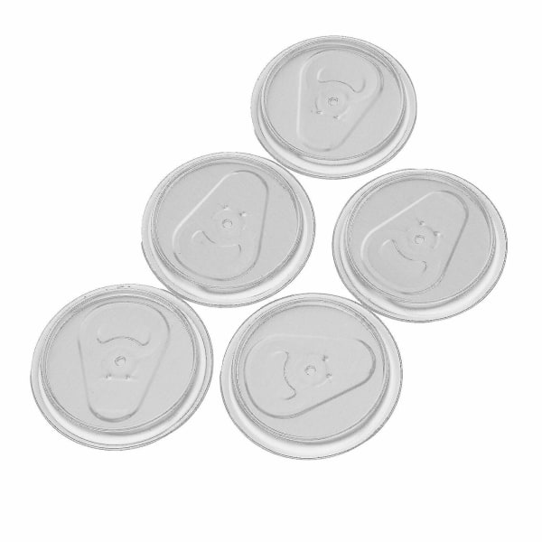 10 stk. plastikdåser drikkeflasker forseglet dåse mælkete juice 500 ml krukke med låg