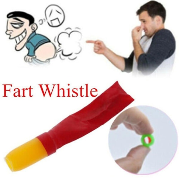 Tricky Toy Fart Whistle Funny Party Joulusukkafiller Xmas Gift Party Game (4 kpl)