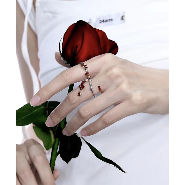 Legering Röd Ros Ring