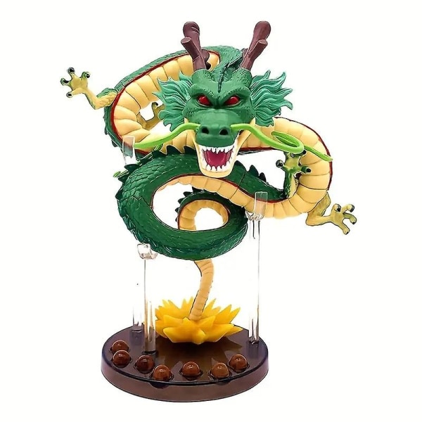 Shenlong modell håndfigur teaterutgave todimensjonal animasjon Little Green Dragon Desktop dekorative ornamenter