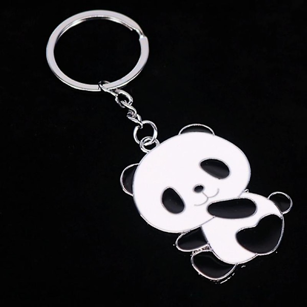 Panda nøglering charme til piger Panda nøglering gave nøgleringe Panda bjørn vinter OL Kina souvenir