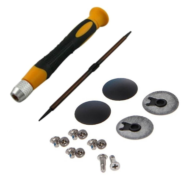 Reparasjonsskruer gummiføtter for Macbook Air A1369 A1370 A1465 A1466 bunndeksel