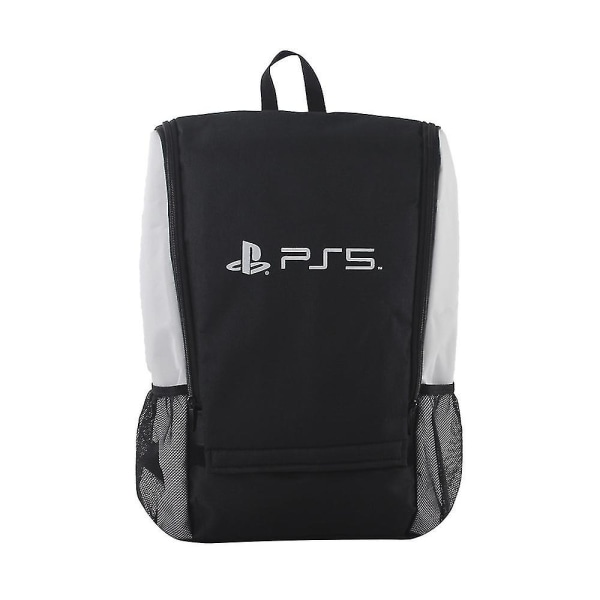 PS5 Ryggsäck Laptopväska Case Kompatibel med Playstation 5 och PS5 Digital Edition, Vattentät förvaringsväska