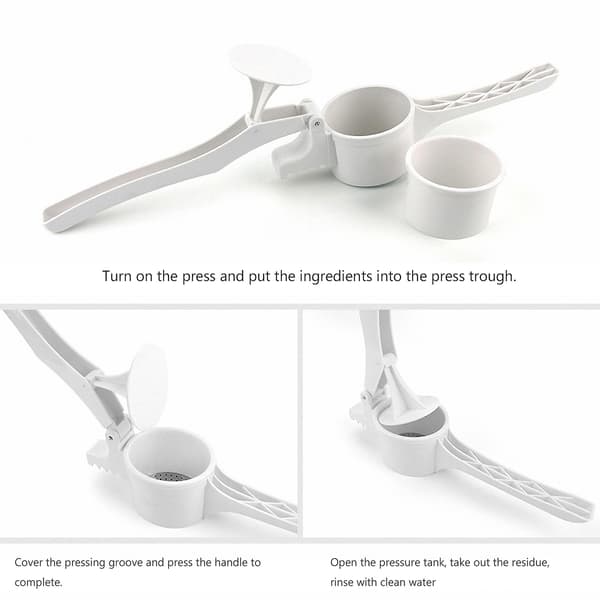 1 set köksfotoblender manuell potatispress potatispress för hemmet