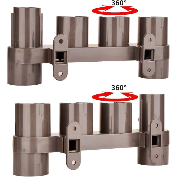 Väggfäste för Dyson V15 V7 V11 V8 V10 Absolute Animal Trigger Motorhead Outsize Detect Dammsugare Tillbehör Organizer Med Expansionsskruvar,u