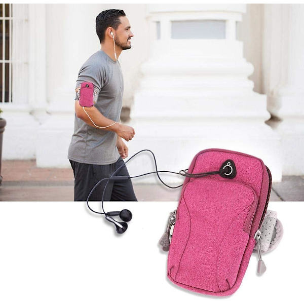 1 X Armband - Tuban Sports Löpar Jogging Gym Armband Väska Hållare Fodral För Mobiltelefon