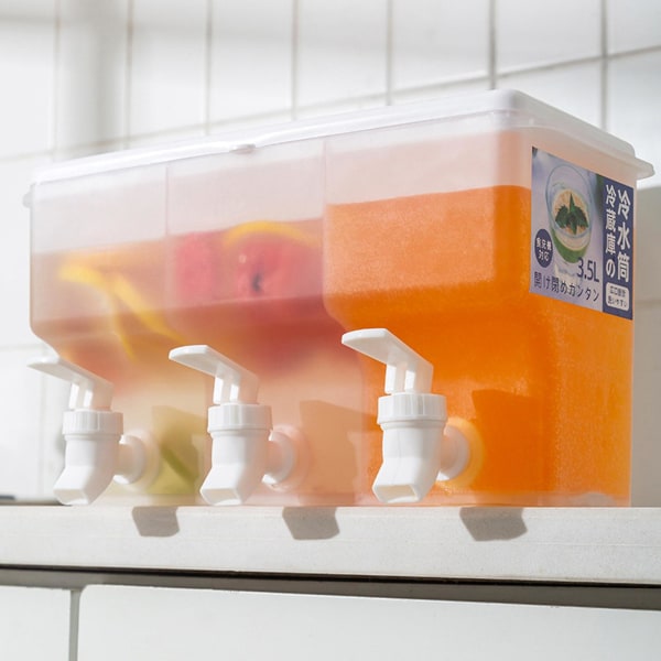 Suurikapasiteettinen jääkaappikylmä vedenkeitin hanalla, juoma-annostelija kotilomiin juhlaretkeilyyn