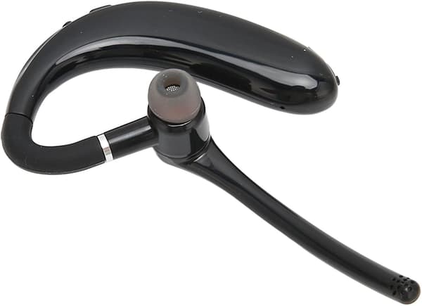 Bluetooth-headset trådlöst enkel öra Bluetooth-hörlurar kompatibla med Iphone Android för körning kontor
