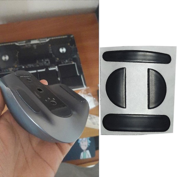 Erstatningsmuseføtter-klistremerker som er kompatible med Logitech Mx Master 3-mus