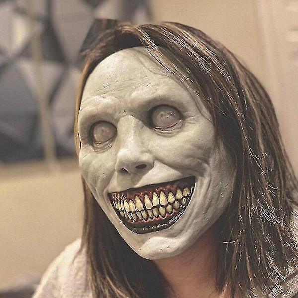 Halloween skräckmask skrämmande ansikte cosplay rekvisita prydnad leveranser för hem semester nyår