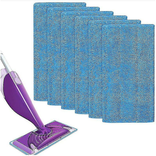 pcs Swiffer WetJet Mist uudelleenkäytettävät vaihtoliinat mikrokuitumopit lattian puhdistukseen