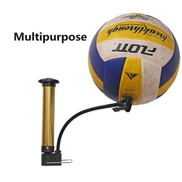 Sykkelpumpe Inflator Mini høytrykkspumpe Fotball Basketball Tilbehør Ballongpumpe