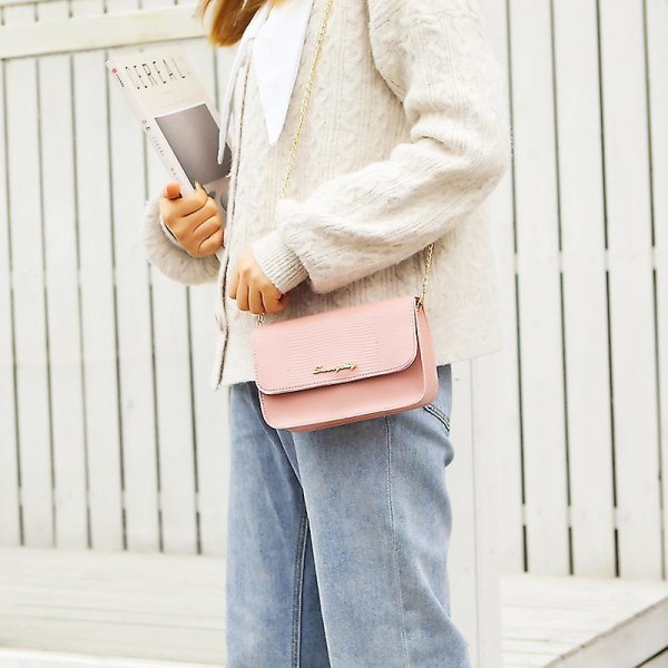 WABJTAM Jet Set rejse multifunktion telefon crossbody taske, pink