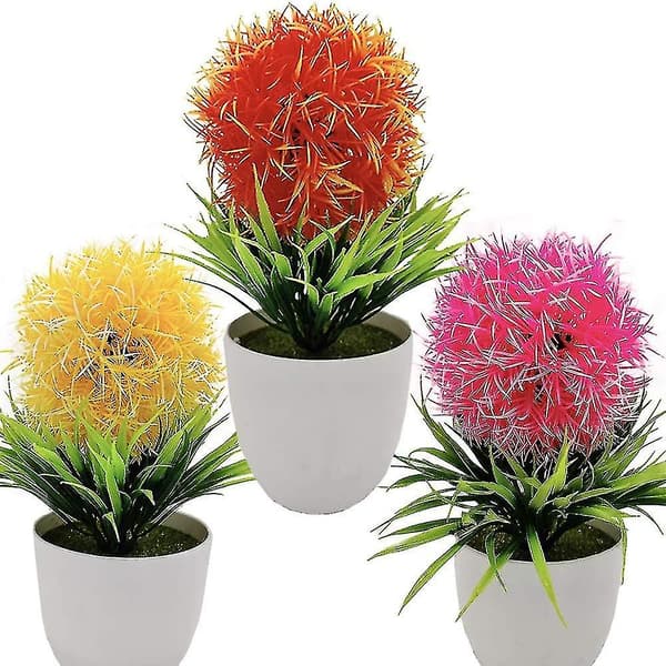 Konstgjorda krukväxter, buxbom topiary grön gräskula