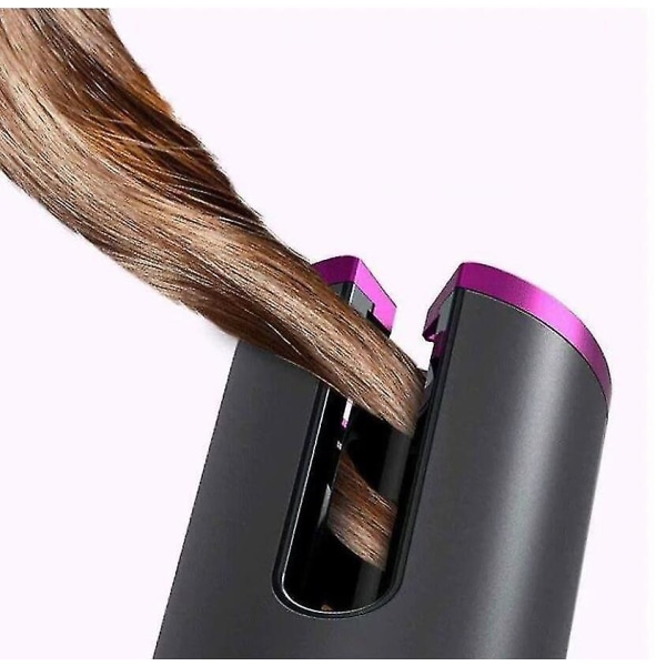 Trådløs automatisk hårkrøllemaskine Usb genopladelig automatisk hårkrøllemaskine Smart LCD-husholdningsdoven hårkrøller