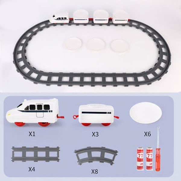 Sushi Train Rotary Sushi Toy Track Conveyor Belt Rotating Table Kid Food Train Set Diy Sushi Making
