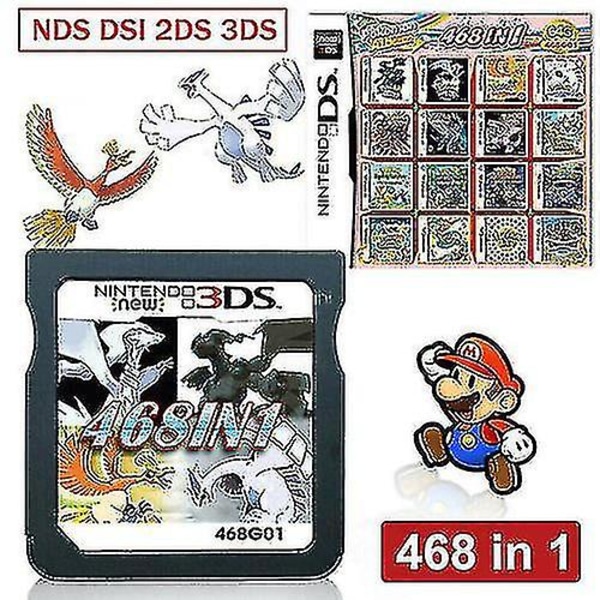 520 in 1 Games Multi Cartridge for Ds Nds Ndsl Ndsi 3ds Xl
