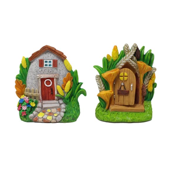 2x Fe Dörr Älva Pixie Dörr Hus Dörr För Fe Trädgård Krukväxt