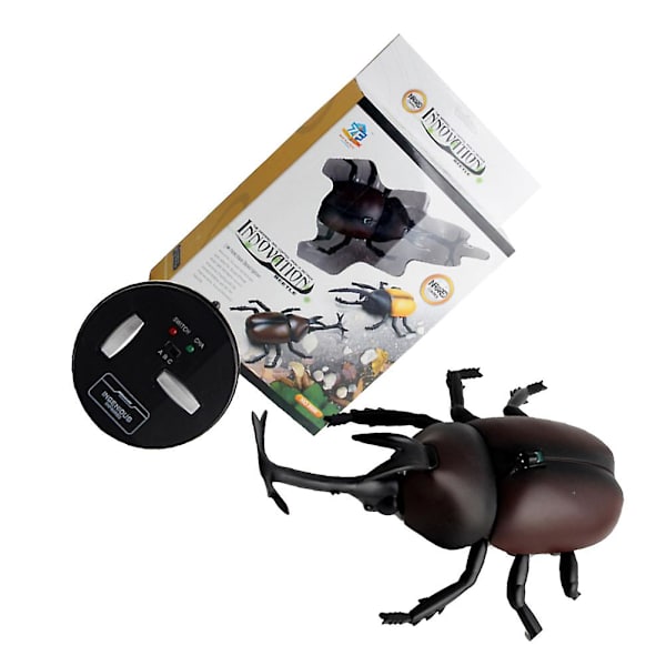 1 Set Elektrisk RC Skalbagge Leksak Simulering Gång Swerve Skalbagge Insektsleksak