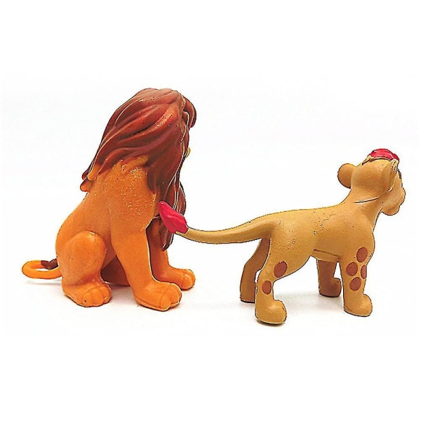 12 st/ set The Lion Guard Figurleksaker, Lion King Actionfigurer Samlarmodell, Djurkaraktärleksaker Set