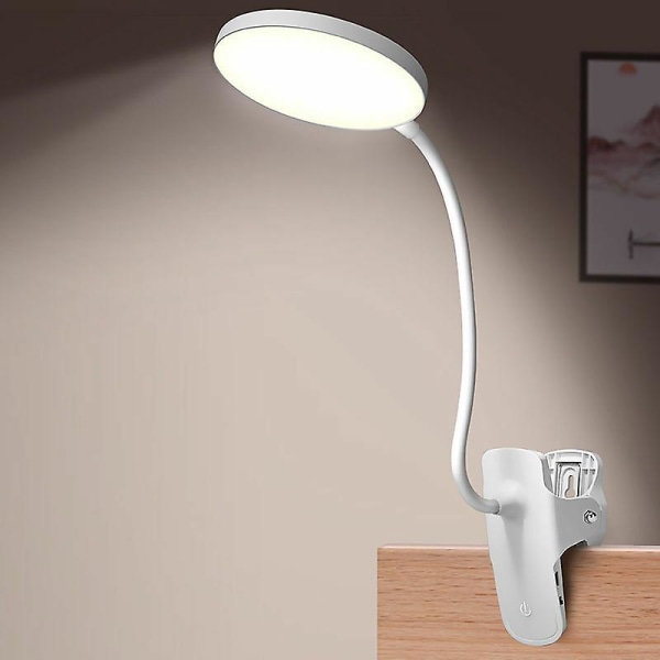 Winter Promotion,reading Lamp, Reading Lamp Desk Lamp With Clamp Adjustable Brightness Mode Flexible For Reading/work/travel