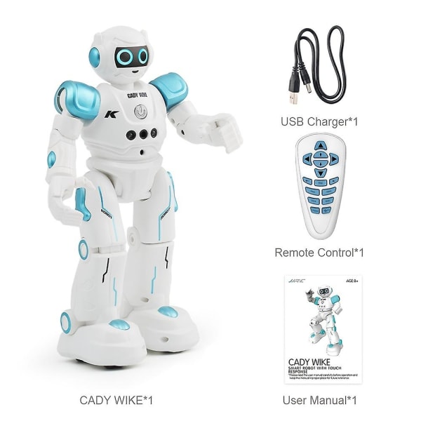 Fjernbetjening Intelligent Programmering Robot Pædagogisk Børnelegetøj Induktion Dans Elektrisk (grøn)