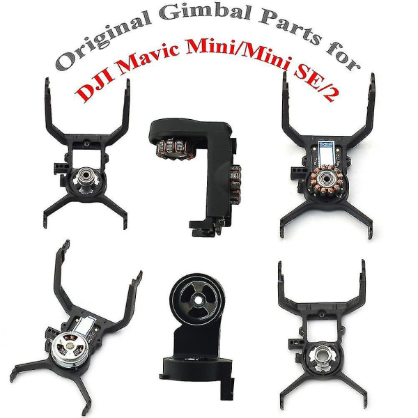 Gimbal-osat Dji Mavic Mini/2/se Gimbal-kamerakuorelle Signaali/litteä kaapeli Linssi Lasi/kansi Vaimennin Kiinnike Rulla/kallistusvarsi