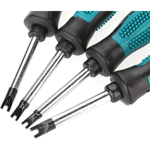 U-formet skruetrækker, U-formet magnetisk skruetrækker, præcisionsskruetrækker, Crv multifunktionelt håndværktøj, værktøj til reparation af elektronik (4 stk.)