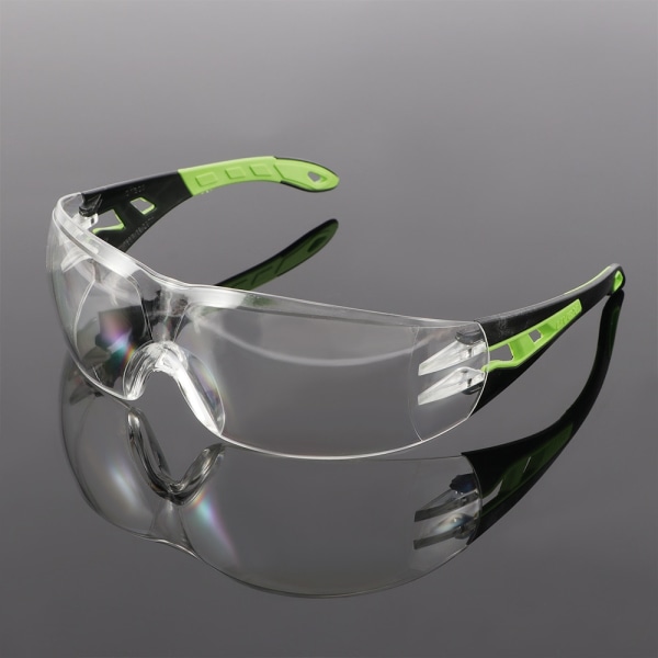 Vind- och dammtäta cykelglasögon Transparenta slagtåliga glasögon för fabriks- och laboratoriearbete