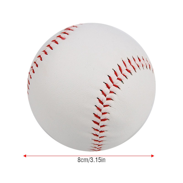 2024 Mjuk Fyllning Träning PVC Handsydd Softboll
