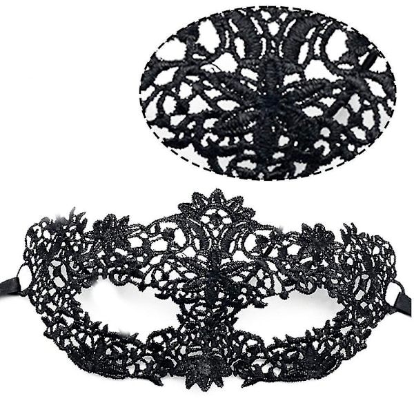 Fashion kattöron pannband spets ögonmask kostym par söt sexig ögonmask maskerad mask hår elastisk båge