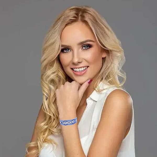 3 st vävda vänskapsarmband, justerbara armband för