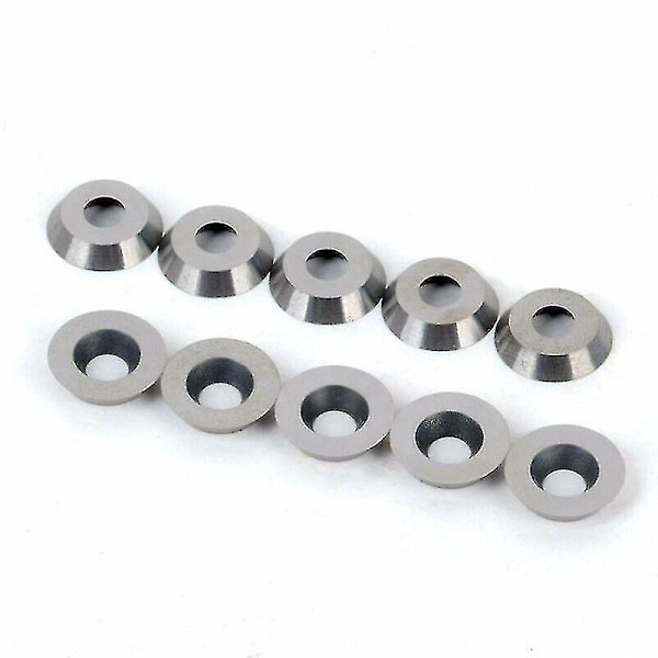 10 stk Diameter 12mm Rund Karbidskjær Insert Passer Til Ci3 Dreiebenk