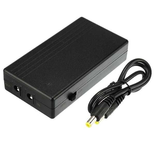 12v 1a 14.8w Multipurpose Mini Ups Dc Batteribackup Sikkerhetsstandby Strømforsyning Uavbrutt