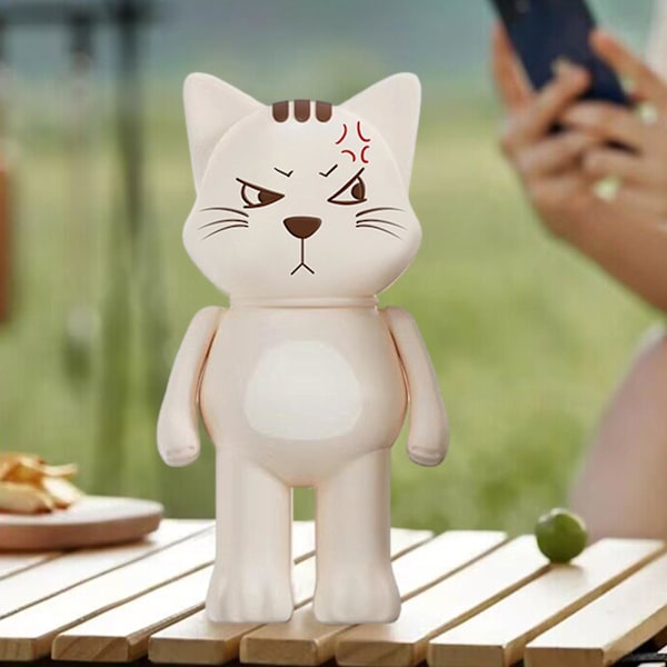 Bluetooth-högtalare Puss Styling Bluetooth 5.2 Tung bas Stereoljud Surroundljud Mini Bärbar högtalare Stor kapacitet Litiumbatteri Multifunktionsknapp Hd-samtal
