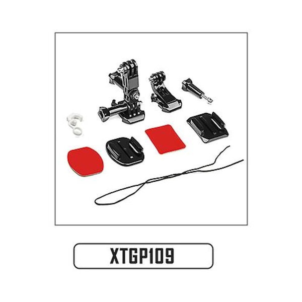 Shoot Action Camera Tillbehör Set För Gopro Hero 10 9 8 7 5 Xiaomi Yi 4k Sjcam Sj4000 H9 Insta360 Basfäste Go Pro Hjälm Kit（XTGP109）
