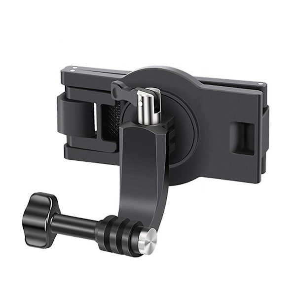 360 Asteen Kiertävä Reppu-Kiinnitys Toiminta Kamera Tarvikkeet Nopea Irrotus Solki Jalusta GoPro Hero 9/8/7:lle (Musta Väri)