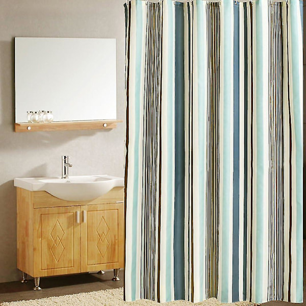 Bruseforhæng 200 X 240 Cm (b X H), Antimold, Antibakteriel, Vandafvisende Bruseforhæng, For, Blødt Polyesterstof, Badeforhæng