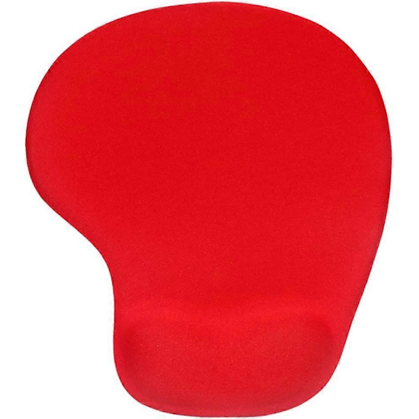Musmatta för kontor med gelstödd handledsstöd - Ergonomisk spelmusmatta handledsstöd - Design spelmatta gummibas för bärbar dator Comquter - Silikon