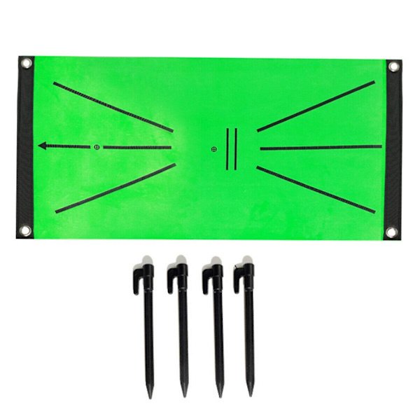 30x60cm Golf Träningsmatta Bärbar Golfträning För Hjälpsvingdetektering Slagträ