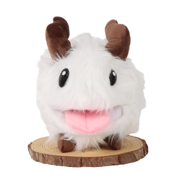 League Of Legends Poro Plysjdukke Lol Søt Barneleke Dukke Cos Poro Bursdagsgave（25cm，Som vist på bildet）