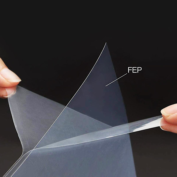 5 st FEP-film släppfilm för Mars/anycubic /s/halot-one Lcd Sla Dlp 3d-skrivare, 200 X 140 X 0,15 mm