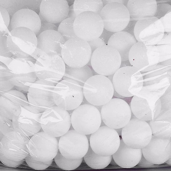 Partihandel med bordtennisbollar vita utan print Paket med 150 st