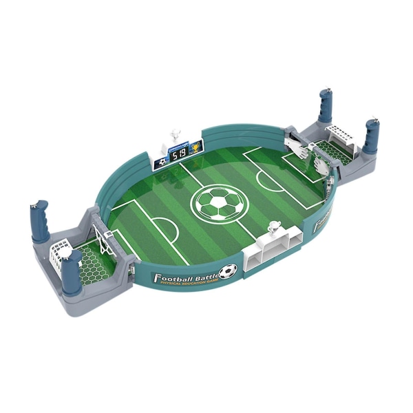 Interaktiivinen jalkapallopöytäpeli Pöytäjalkapallolautapeli Jalkapallokenttälelu Kahden hengen interaktiivinen katapulttipeli (vihreä)