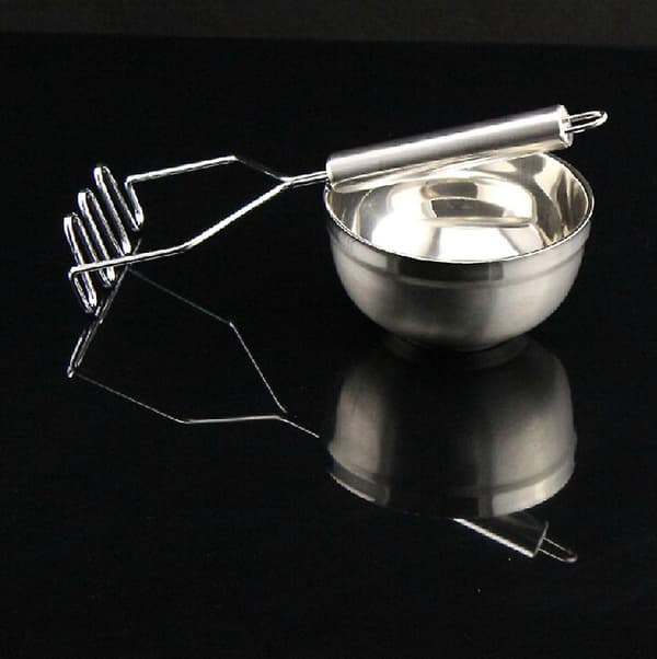 Potatismaskare, 1 styck, Silver